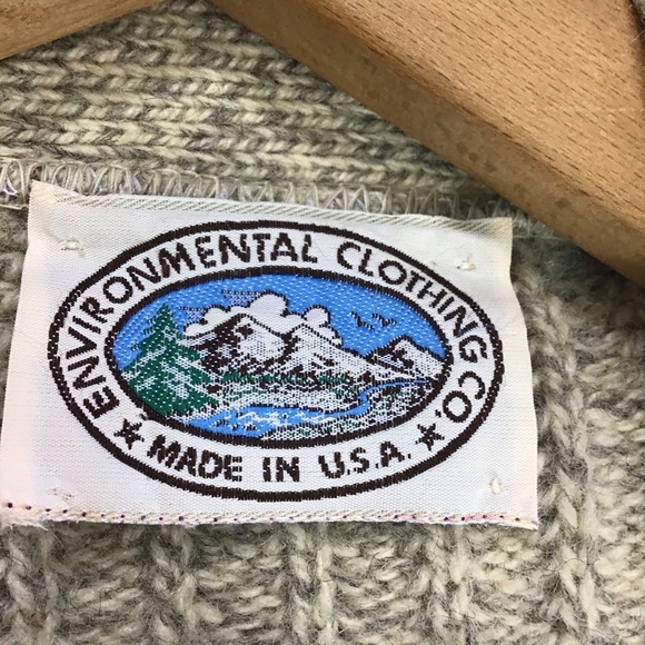 Environmental Clothing Co. Large Cardigan Sweater - Picture 2 of 6